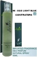 Deo Parfum 50ml - No.06 - D&G Light Blue Fem